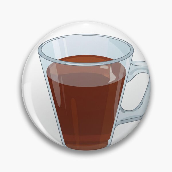 Item preview, Clear Glass Mug with Coffee Art Print designed and sold by KaleChub.