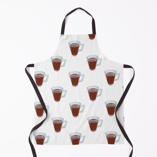 Item preview, Clear Glass Mug with Coffee Art Print designed and sold by KaleChub.