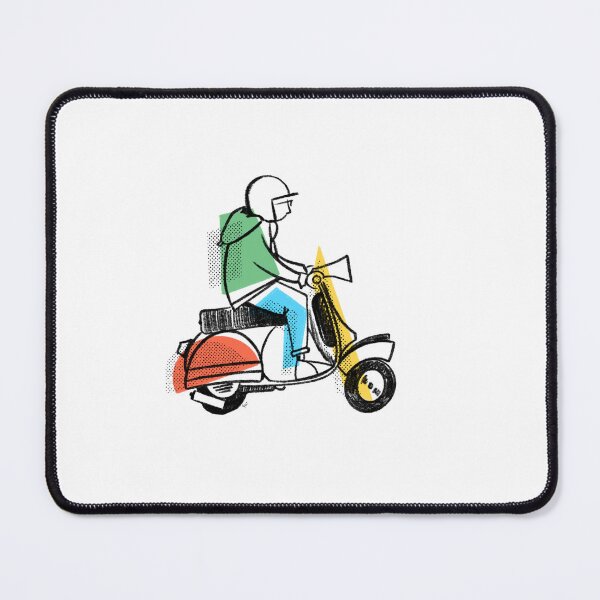 Item preview, Classic Scooter | Retro Scooter Riders | Scooterist, Abstract Retro Mod Inspired Art designed and sold by GWARTGB.