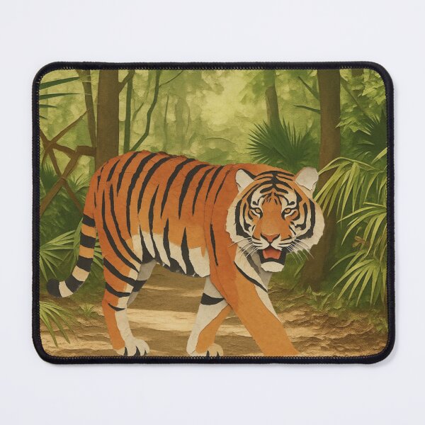 Item preview, Tiger Walking Through the Jungle designed and sold by BlueBerry45.