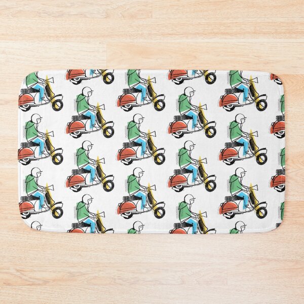 Item preview, Classic Scooter | Retro Scooter Riders | Scooterist, Abstract Retro Mod Inspired Art designed and sold by GWARTGB.