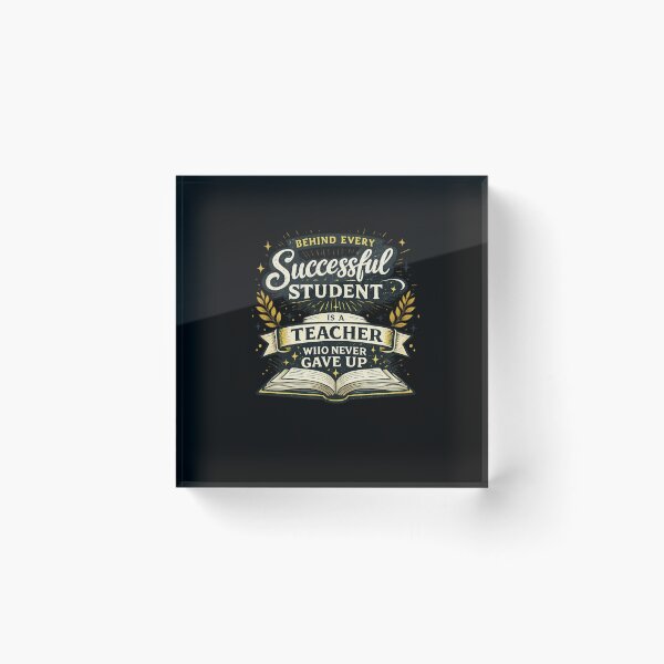 Item preview, Behind Every Successful Student Teacher Shirt designed and sold by happyshirt27.