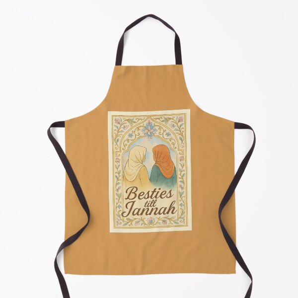 Item preview, Besties till Jannah ( floral ) – Islamic Friendship Art Design designed and sold by D-Islamic.