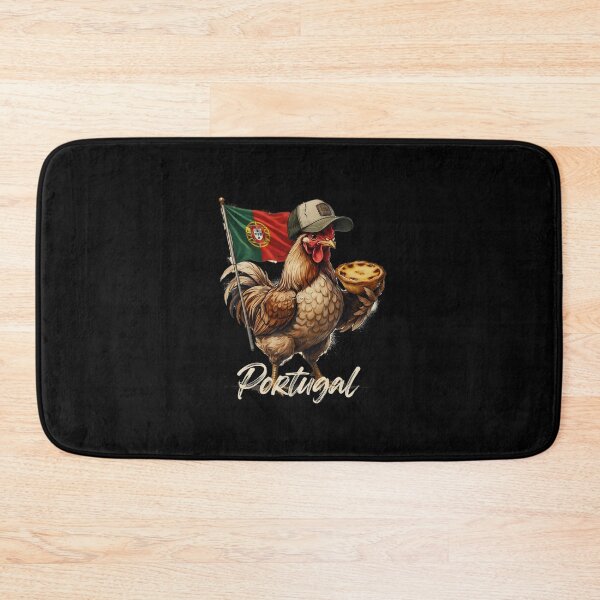 Item preview, Portugal Rooster Portuguese Flag Pastel De Nata Custard Tart Mascot designed and sold by Enea Kelo.