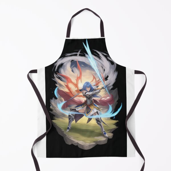 Item preview, Digital Art - Female Warrior Character, Manga Illustration with Blazing Wings designed and sold by AnimeShin.