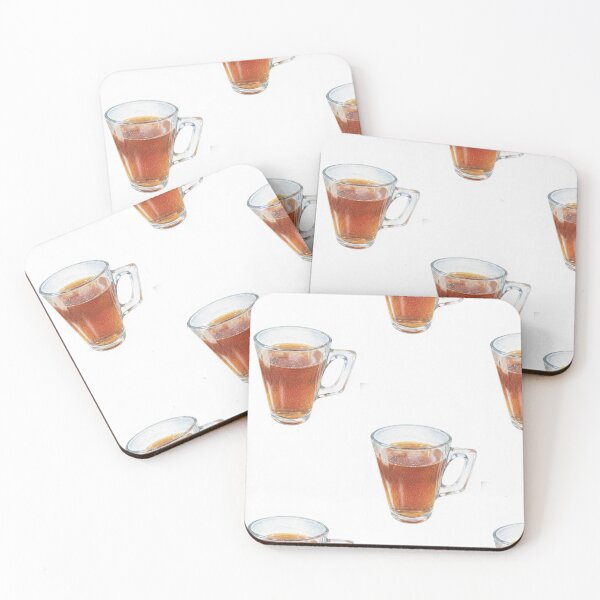 Item preview, Colored Pencil Clear Glass Mug Art Print designed and sold by KaleChub.