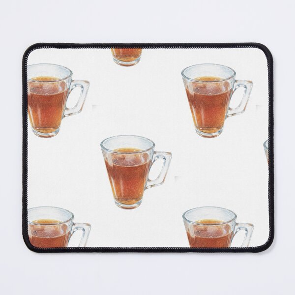 Item preview, Colored Pencil Clear Glass Mug Art Print designed and sold by KaleChub.