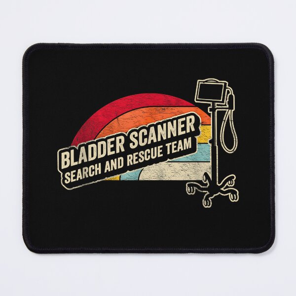 Item preview, Bladder Scanner Search And Rescue Team - Funny Nurse Medical Vintage Sunset designed and sold by Rahamkshop.
