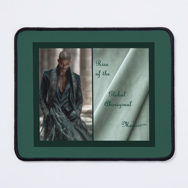 Item preview, Mu’ur (UM) Empire™ al-Benhadiel©™ design, Class Act, emerald green background designed and sold by HardyKnitDesign.