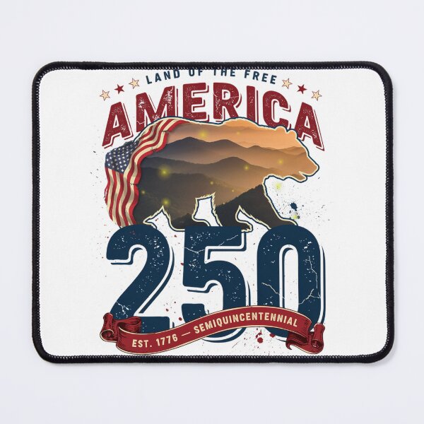 Item preview, America 250 Great Smoky Mountains T-Shirt | Black Bear Patriotic 1776-2026 Tee v8 designed and sold by DarylWelsh2024.