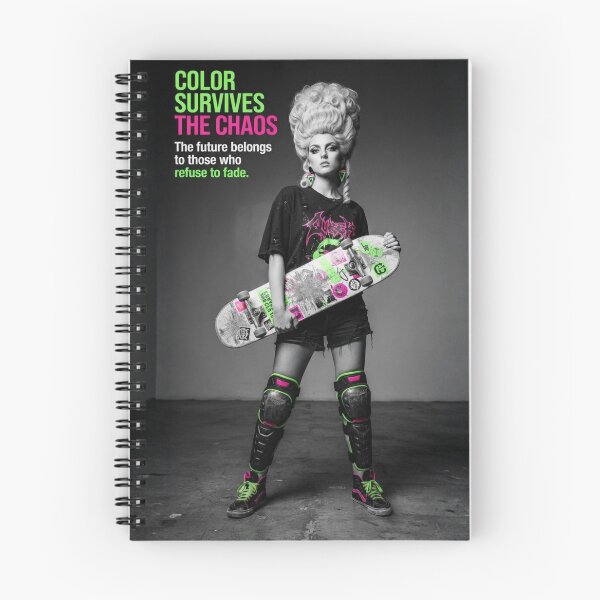 Item preview, Color Survives the Chaos: When Neon Refuses to Fade designed and sold by Print Fiction.