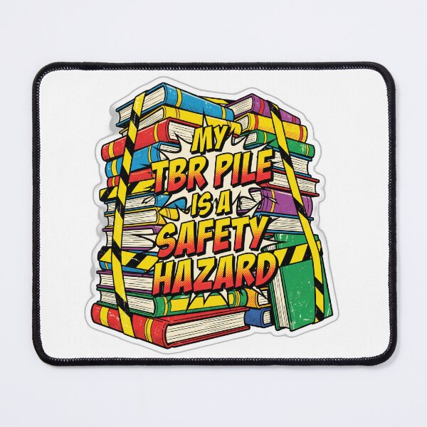 Item preview, My TBR Pile Is A Safety Hazard Funny Reader designed and sold by ryanguas.