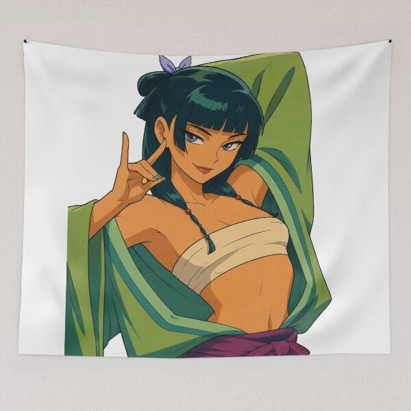 Item preview, Retro Cartoon Pin-Up Woman in Kimono | Vintage Western Animation Style designed and sold by  Hollow Moon Studios..
