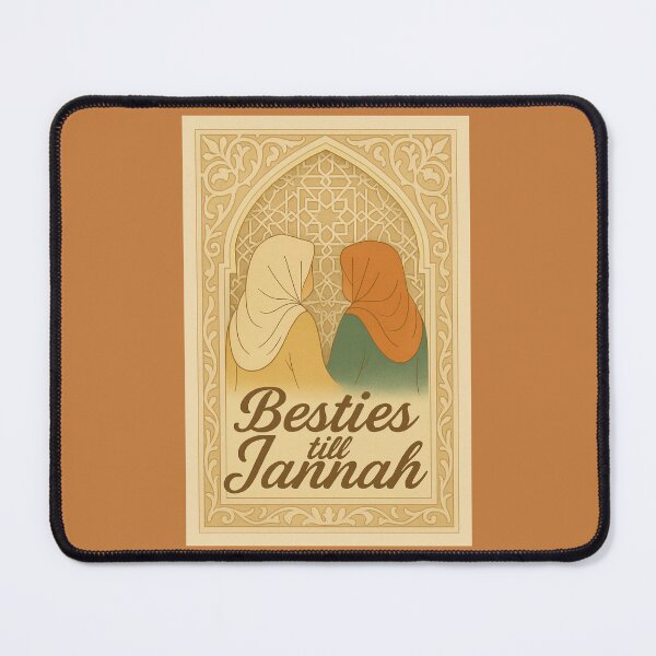 Item preview, Besties till Jannah ( Islamic patterns ) – Islamic Sisterhood Art Design designed and sold by D-Islamic.