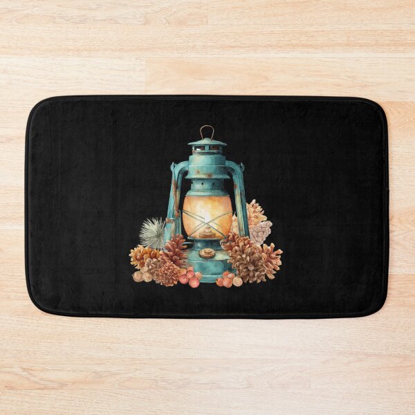 Item preview, Vintage Lantern with Pine Cones designed and sold by Hillonmary.