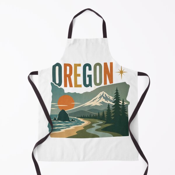 Item preview, Oregon Pacific Wonderland vintage travel emblem designed and sold by Rue Design Company.