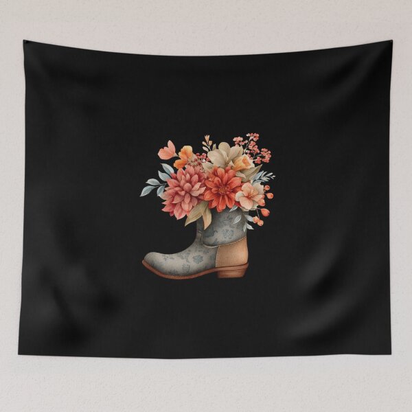 Item preview, Floral Boot Arrangement designed and sold by Hillonmary.