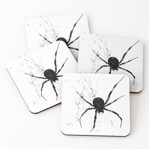 Item preview, Black Spider on Web Silhouette designed and sold by Chris Art Printing.