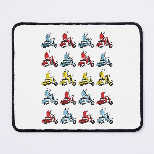 Item preview, Classic Scooter | Retro Scooter Riders | Scooterist, Abstract Retro Mod Inspired Art designed and sold by GWARTGB.