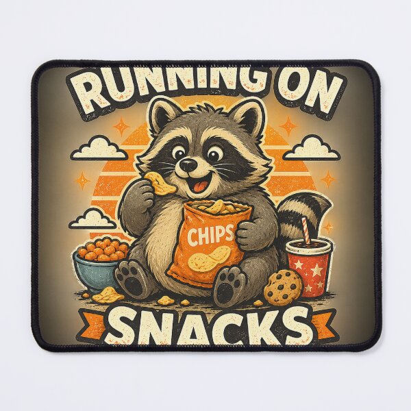 Item preview, Running On Snacks designed and sold by MentShop1.