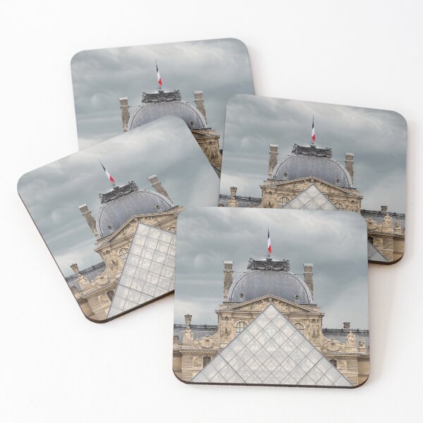 Item preview, Paris, France - Louvre Museum and Glass Pyramid designed and sold by jrtwynam.