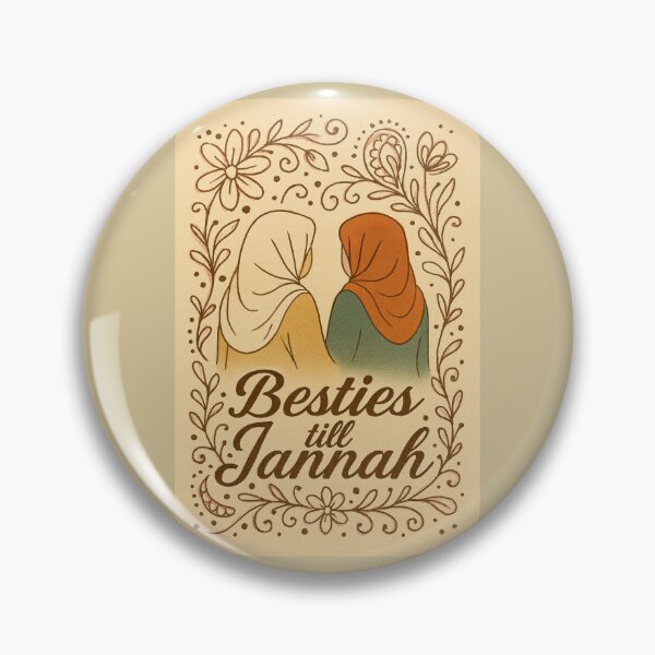 Item preview, Besties till Jannah ( Henna ) – Islamic Sisterhood Art Design designed and sold by D-Islamic.