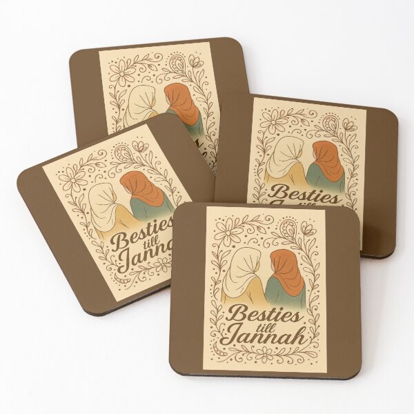Item preview, Besties till Jannah ( Henna ) – Islamic Sisterhood Art Design designed and sold by D-Islamic.