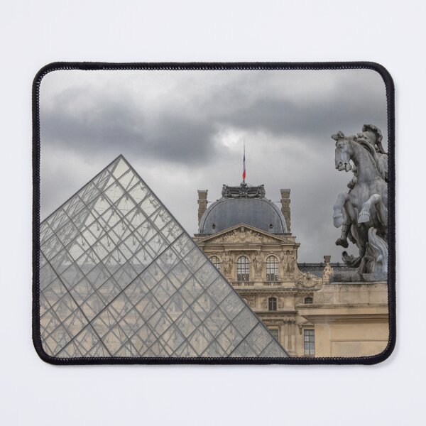 Item preview, Paris, France - Louvre Pyramid and Historic Architecture designed and sold by jrtwynam.
