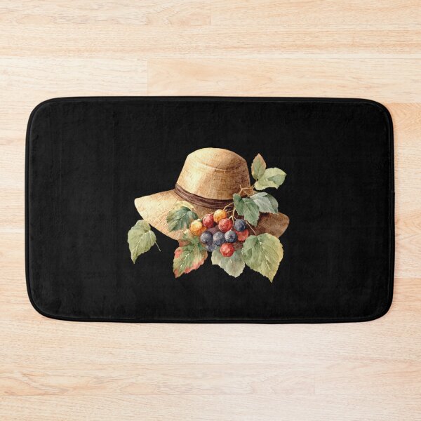 Item preview, Straw Hat with Grapes designed and sold by Hillonmary.