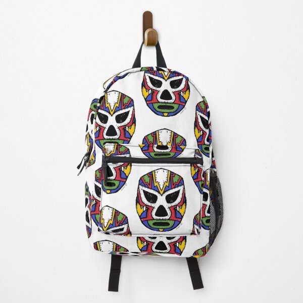 Item preview, El Trueno - The Thunder– Lucha Mask No. 09 | Original Graphic Folk Art by GWART designed and sold by GWARTGB.