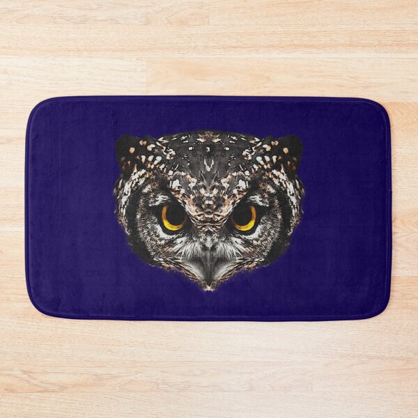 Item preview, Owl head canvas optics, griffin birds, owls for men, everyday design birds designed and sold by Kirei-Lily.