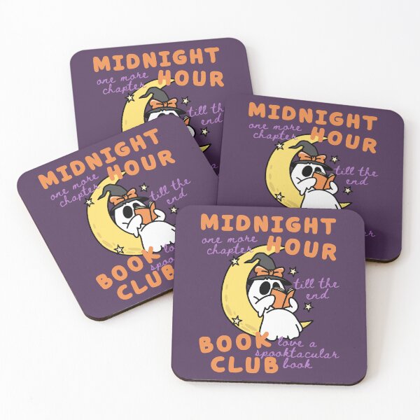 Item preview, Halloween Cute Ghost Reading, Fall Books, Midnight Hour Book Club, Spooktacular Story, Bookish designed and sold by Forevermore.