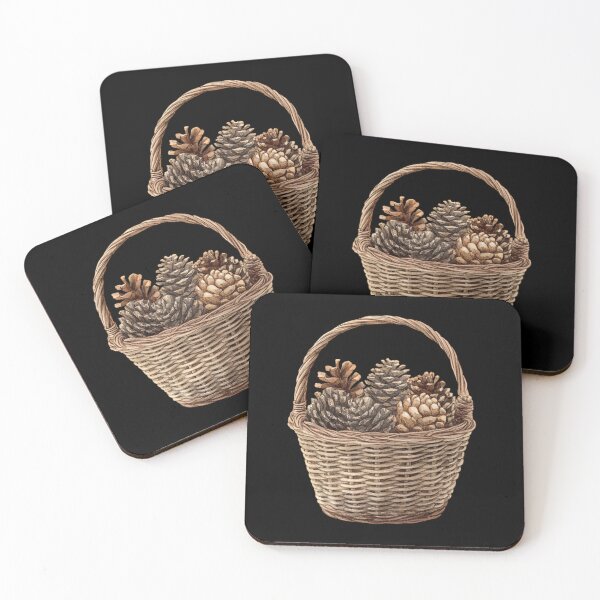 Item preview, Basket of Pine Cones designed and sold by Hillonmary.