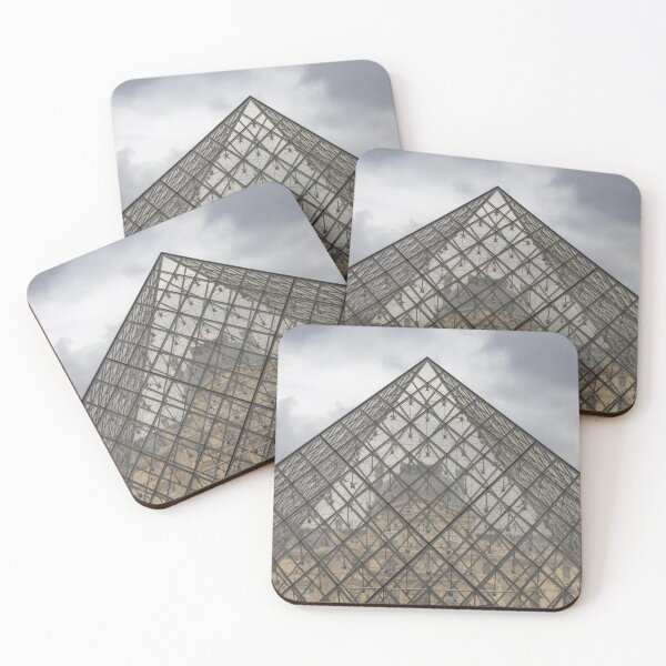 Item preview, Paris, France - Louvre Glass Pyramid and Historic Palace designed and sold by jrtwynam.