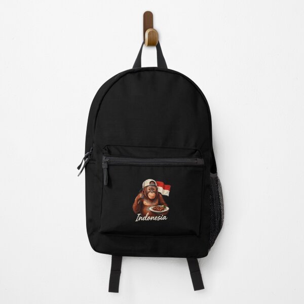 Item preview, Indonesia Orangutan Indonesian Flag Satay Skewer Mascot designed and sold by Enea Kelo.