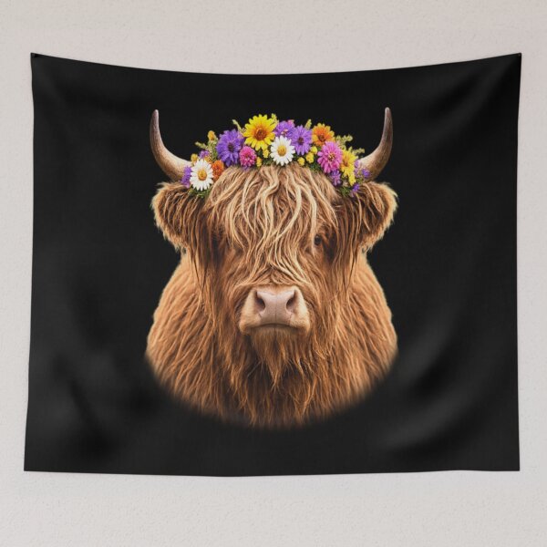 Item preview, Highland Cow designed and sold by Johnny Furlotte.