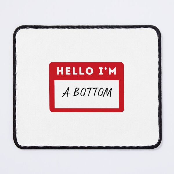 Item preview, Hello I'm a Bottom Nametag designed and sold by feelinthrifty.