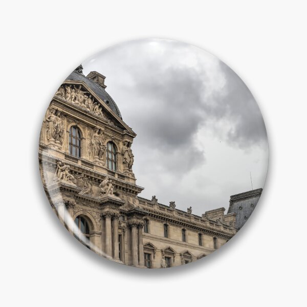 Item preview, Paris, France - Dramatic View of the Louvre Museum's Architecture designed and sold by jrtwynam.