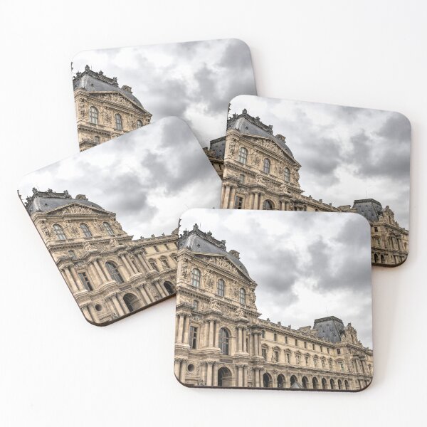 Item preview, Paris, France - Dramatic View of the Louvre Museum's Architecture designed and sold by jrtwynam.