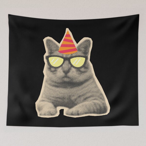 Item preview, Birthday cat designed and sold by haneen15.