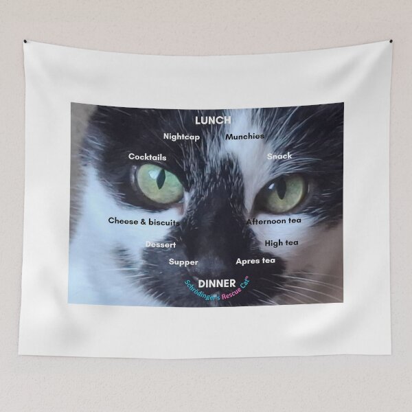 Item preview, CLOCK FACE: MAKE TIME FOR CATS designed and sold by RESCUECAT.