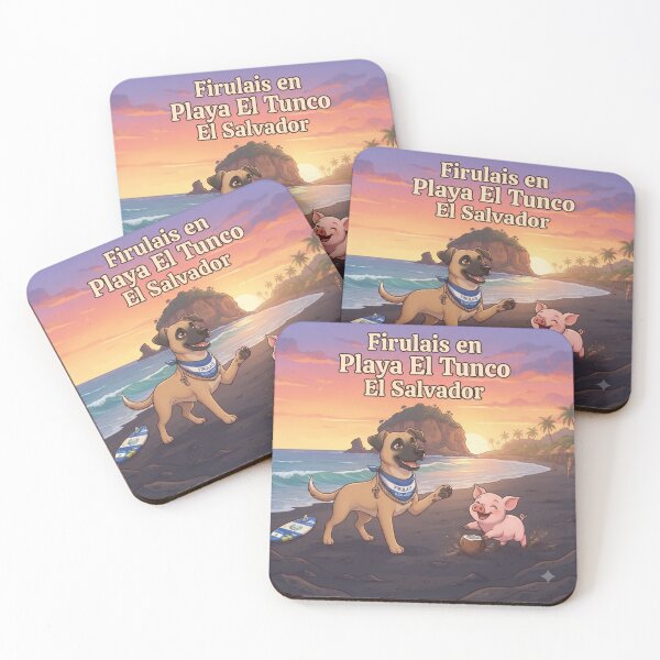 Item preview, Firulais at El Tunco Beach designed and sold by robsorbar.