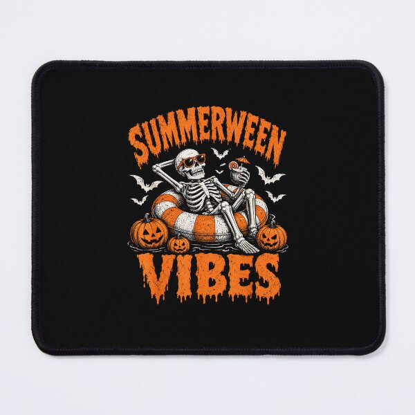 Item preview, Summerween Vibes Skeleton Pool - Funny Spooky Summer Halloween designed and sold by Rahamkshop.