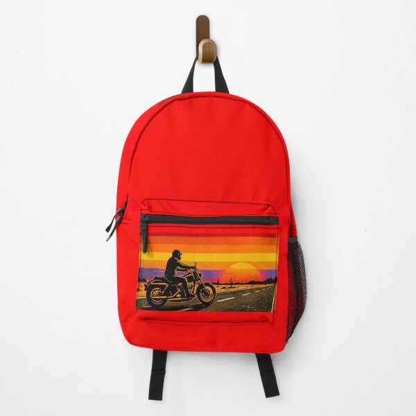 Item preview, Biker Riding into the Sunset designed and sold by NewGen-For-You.