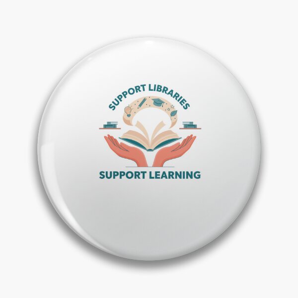 Item preview, Support Libraries Support Learning T-Shirt  designed and sold by DArtfulStudio.