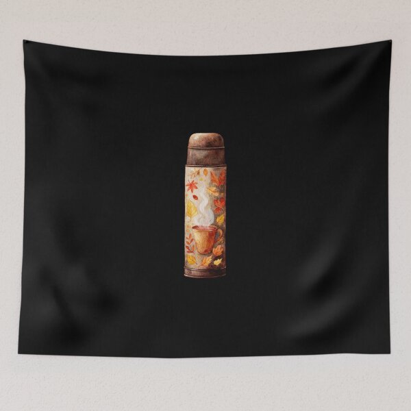 Item preview, Autumn Themed Thermos Design designed and sold by Hillonmary.