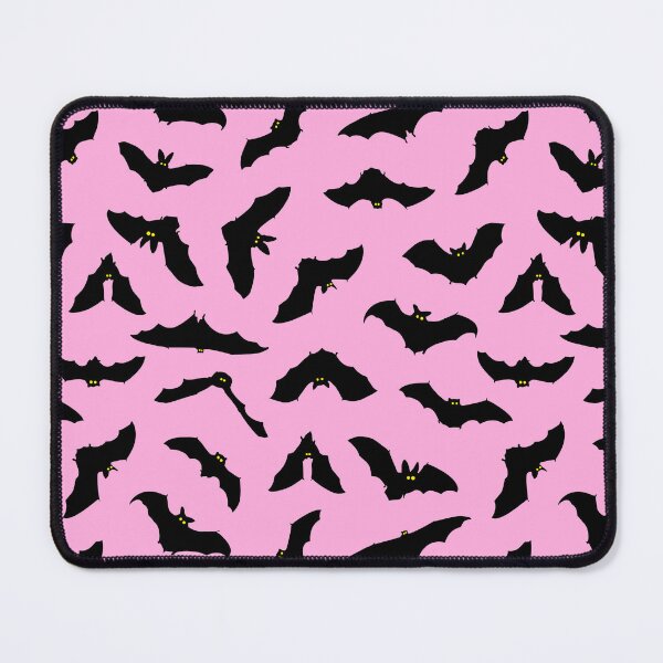 Item preview, Pastel Pink Halloween Bat Pattern designed and sold by Julie Erin Designs.