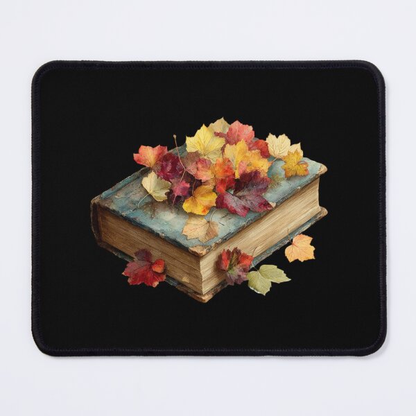 Item preview, Vintage Book with Autumn Leaves designed and sold by Hillonmary.