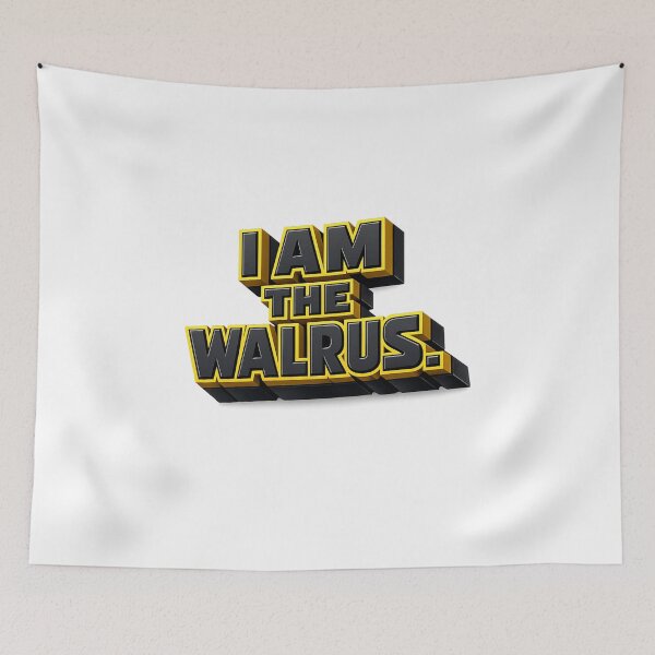 Item preview, I Am the Walrus Declaration designed and sold by Dresut.
