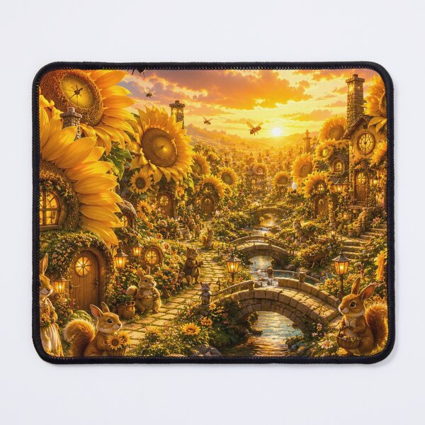 Item preview, Sunflower Village designed and sold by Gold&pixels.
